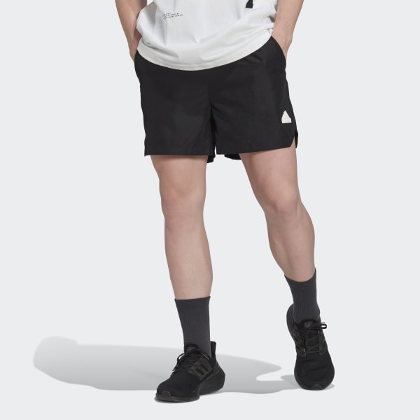 Мужские шорты adidas Tech Shorts (Черные) фото