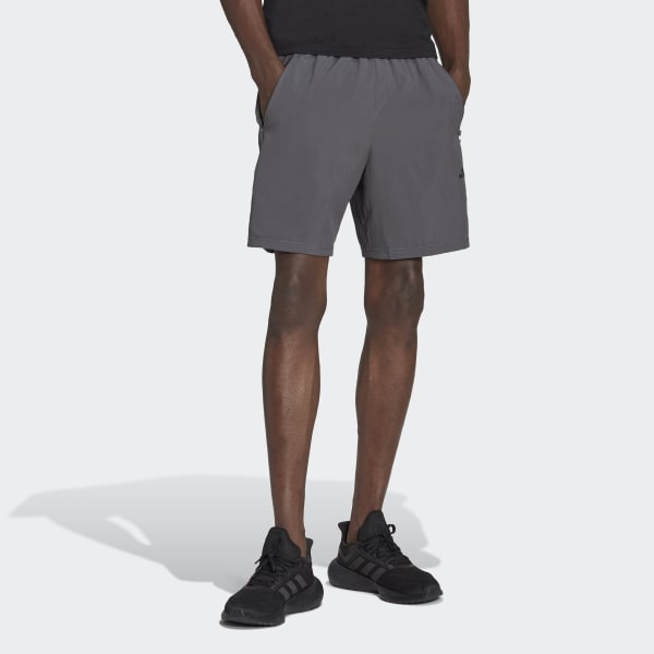 Мужские шорты adidas Train Essentials Woven Training Shorts (Серые) фото