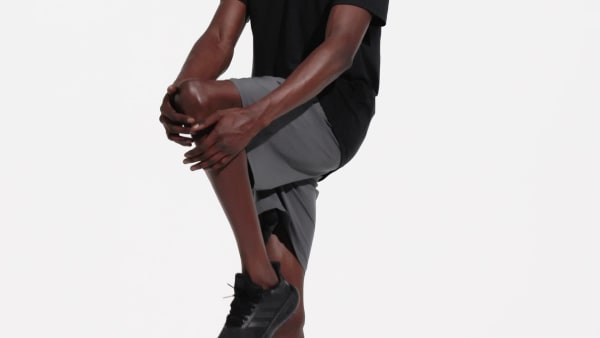 Мужские шорты adidas Train Essentials Woven Training Shorts (Серые) фотография
