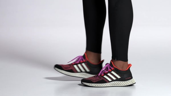 Мужские кроссовки adidas Ultra 4D Shoes (Черные) фотография