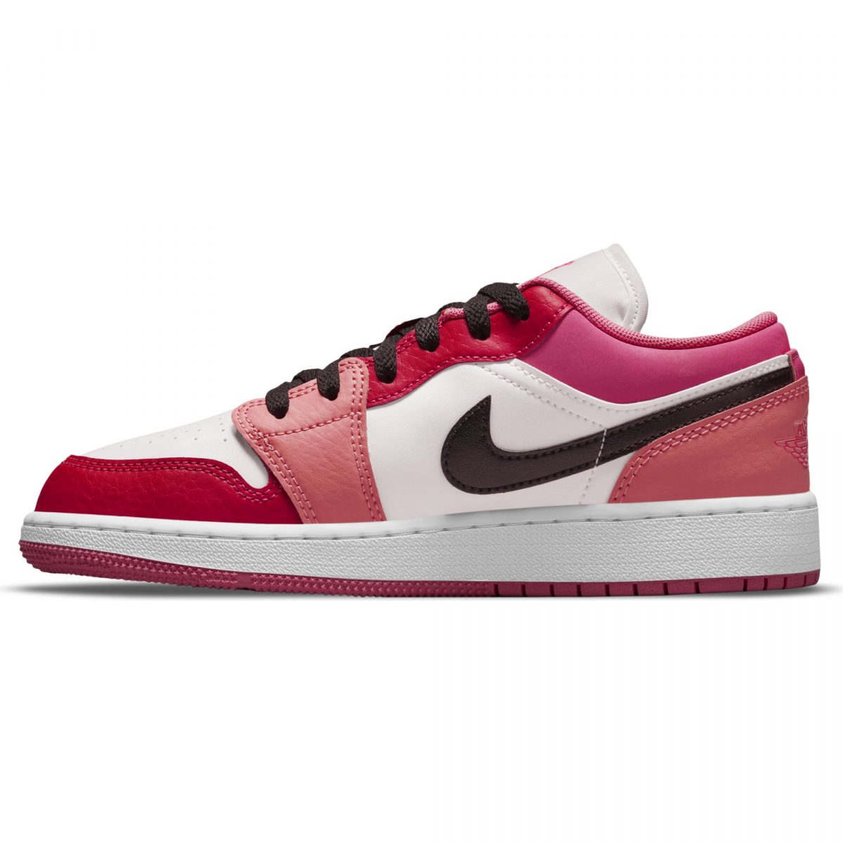 Кроссовки Nike Air Jordan 1 Low GS Pink Red фотография