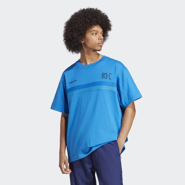Мужская футболка 83-C Tee ( Синяя ) фото