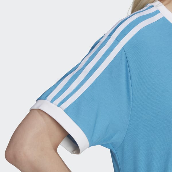 Женская футболка Adicolor Classics Traceable Tee ( Синяя ) фото