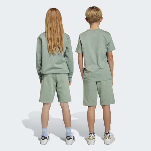Детские шорты Adicolor Shorts ( Зеленые ) фотография