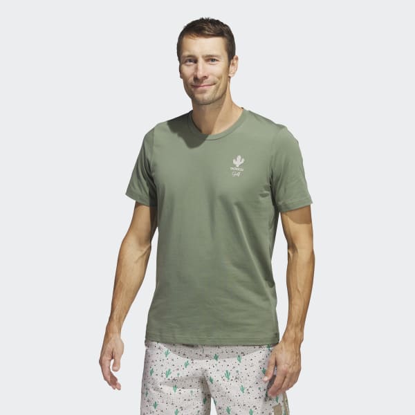 Мужская футболка Adicross Desert Tee ( Зеленая ) фото