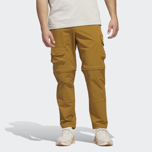 Мужские брюки Adicross Zip-Off Golf Pants ( Коричневые )