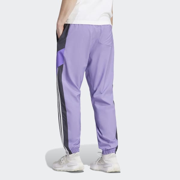 Мужской спортивный костюм adidas Rekive Woven Track Pants ( Фиолетовый ) фотография