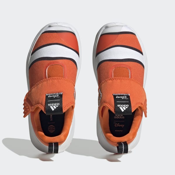 Детские кроссовки adidas x Disney Suru365 Finding Nemo Slip-On Shoes ( Оранжевые ) фотография