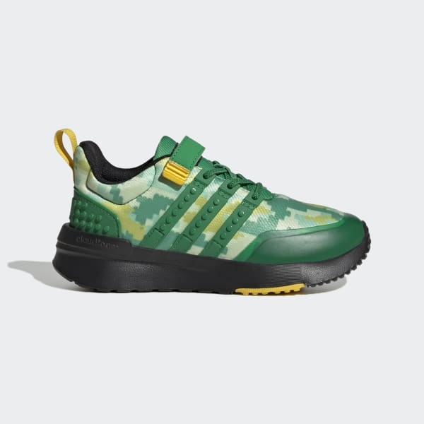 Детские кроссовки adidas x LEGO® Racer TR21 Elastic Lace and Top Strap Shoes ( Зеленые ) фотография