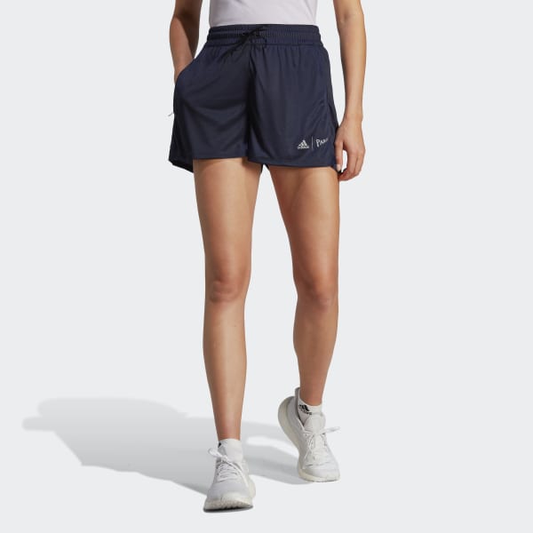 Женские шорты adidas x Parley Shorts (Синие) фото