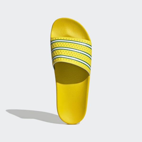 Мужские шлепанцы Adilette Slides ( Желтые ) фотография