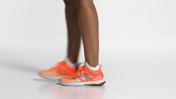 Женские кроссовки Adizero Ubersonic 4 Tennis Shoes ( Оранжевые ) фото
