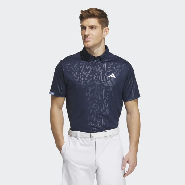 

Мужская рубашка AEROREADY Deboss Polo Shirt ( Синяя ), Синий