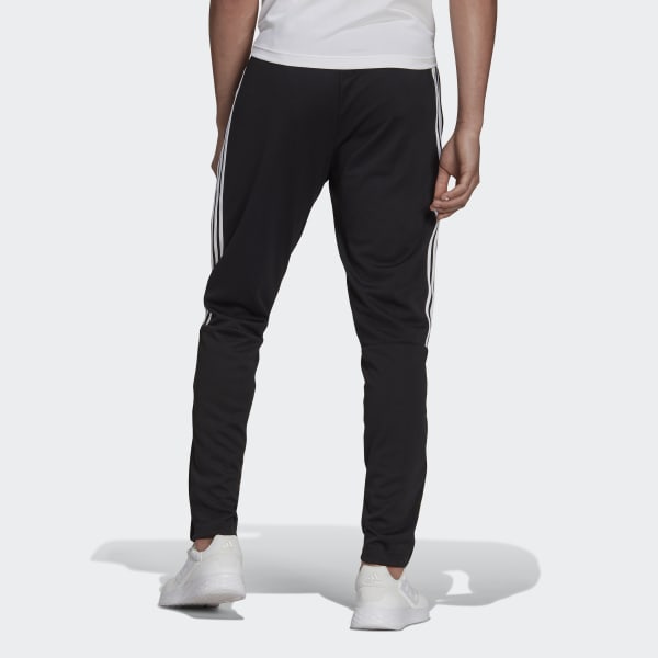 Мужские брюки AEROREADY Sereno Slim Tapered Cut 3-Stripes Pants ( Черные ) фотография