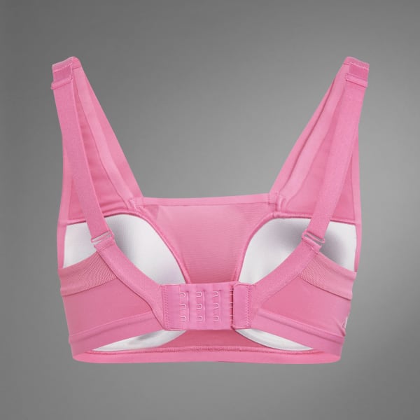 Женский топ-бра Collective Power TLRD Impact Luxe Training High-Support Bra ( Розовое ) фото