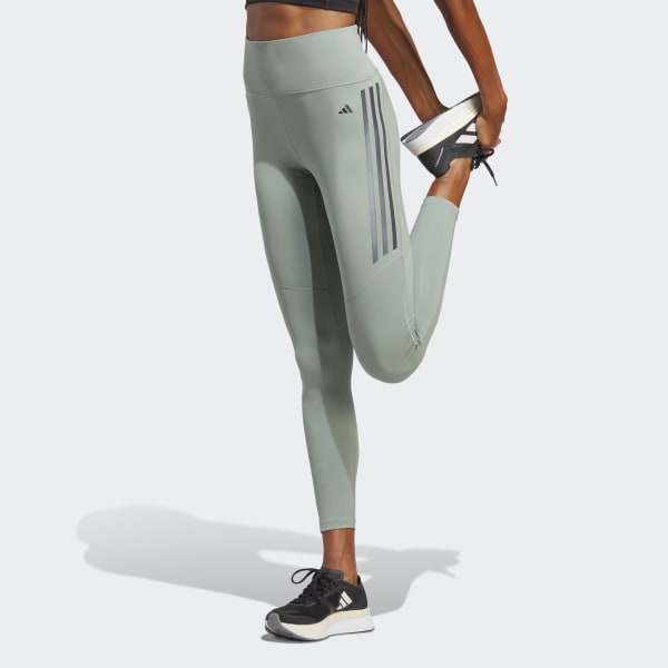 

Женские леггинсы DailyRun 3-Stripes 7/8 Leggings ( Зеленые ), Зеленый