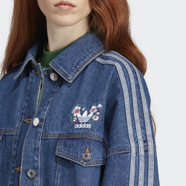 Adidas jeans sale jacket