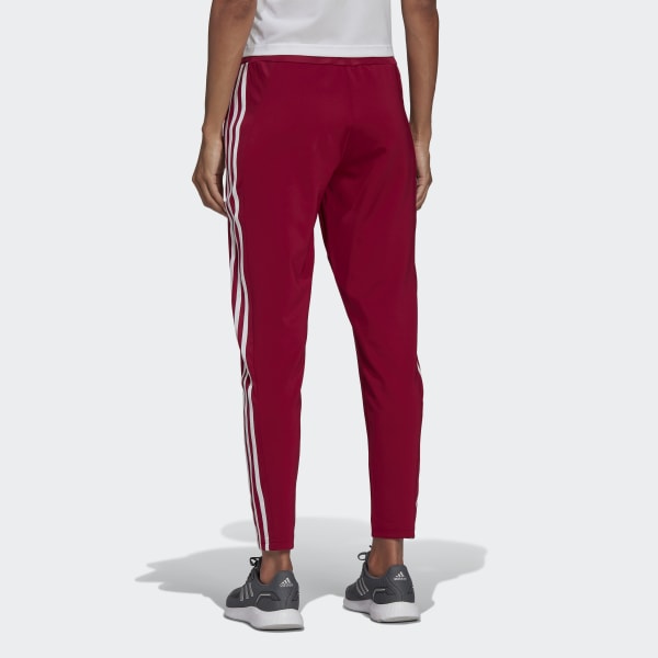 Женские брюки Designed 2 Move 3-Stripes 7/8 Pants (Красные) фотография