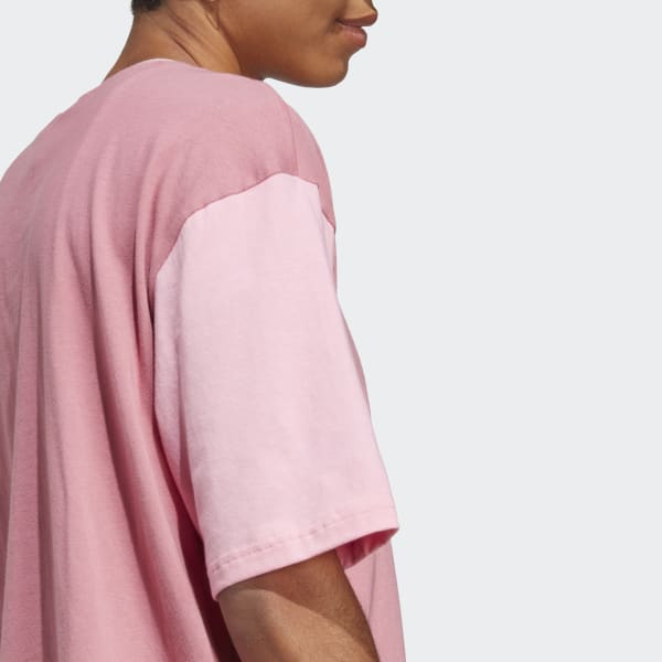 Женская футболка Essentials Big Logo Boyfriend Tee ( Розовая ) фото