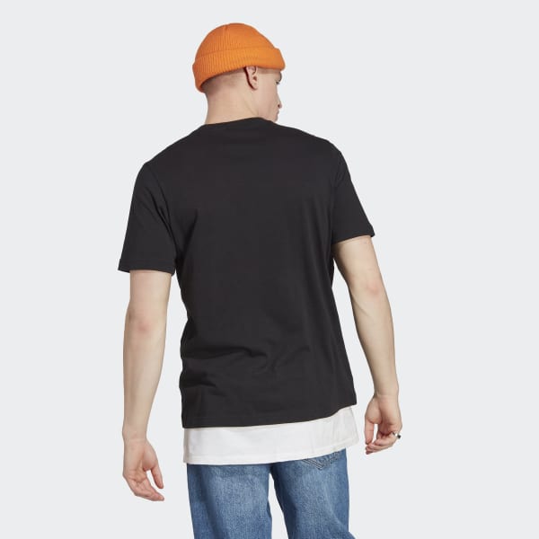 Мужская футболка Essentials+ Made With Hemp Tee ( Черная ) фотография