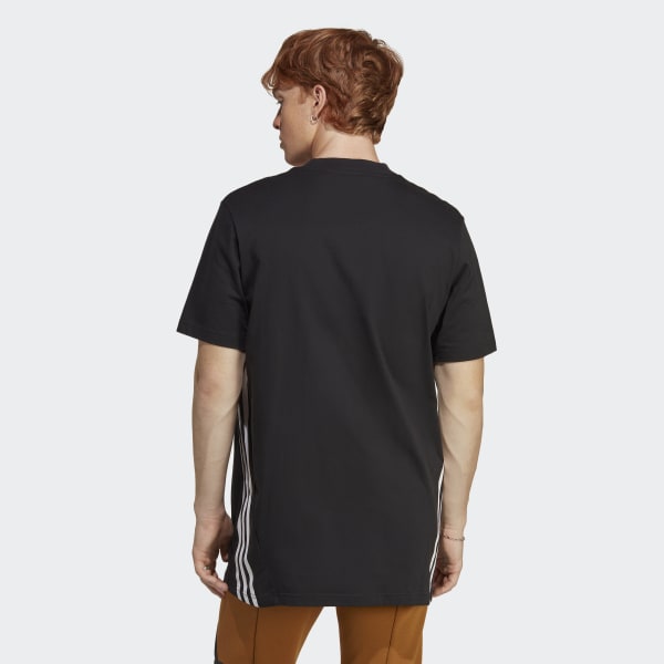 Мужская футболка Future Icons 3-Stripes Tee ( Черная ) фотография