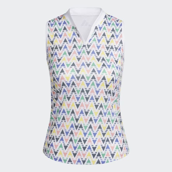 

Детская рубашка HEAT.RDY Printed Sleeveless Polo Shirt ( Белая ), Белый