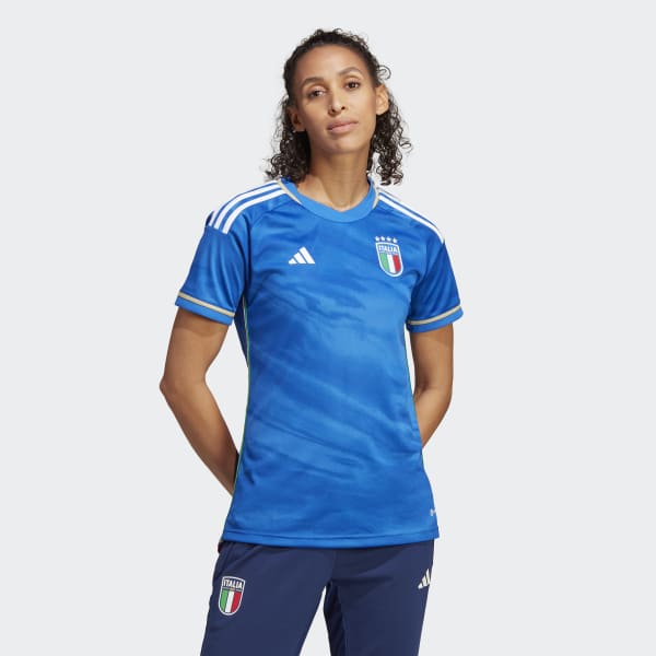 Женская футбольная форма Italy 23 Home Jersey ( Синяя ) фотография