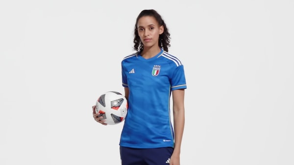 Женская футбольная форма Italy 23 Home Jersey ( Синяя ) фото