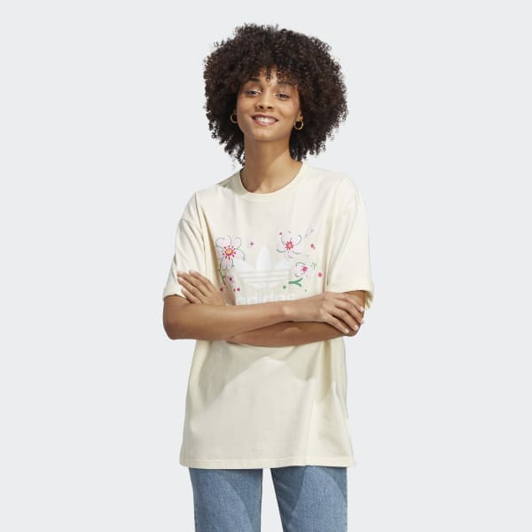 Женская футболка Oversized Tee ( Белая ) фотография
