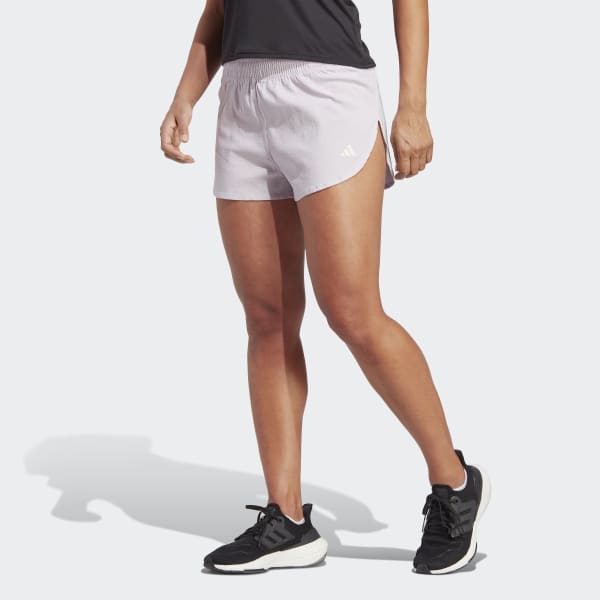 Женские шорты Run Icons Made With Nature Running Shorts ( Фиолетовые ) фотография