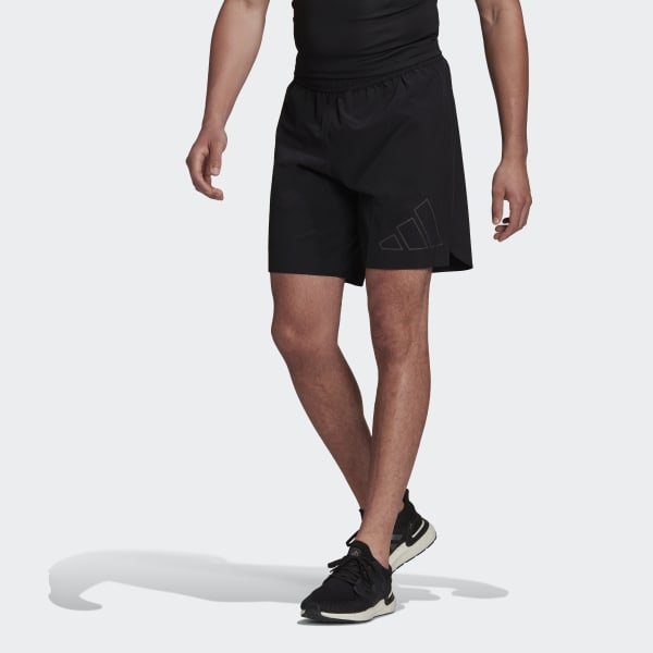 Мужские шорты Run Icons Running Shorts ( Черные ) фото