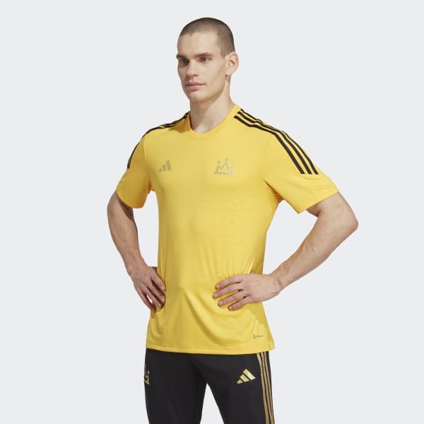 Мужская футбольная форма Salah Training Jersey ( Золотая ) фото