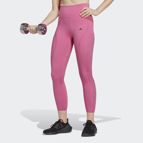 Женские леггинсы Tailored HIIT Luxe Training Leggings ( Розовые ) фотография