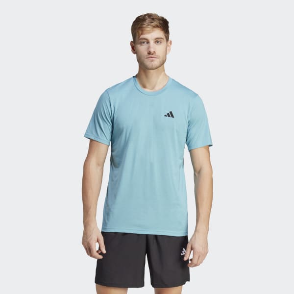 Мужская футболка Train Essentials Feelready Training Tee ( Синяя ) фото