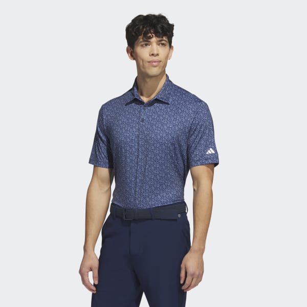 

Мужская рубашка Ultimate365 Allover Print Golf Polo Shirt ( Синяя ), Синий