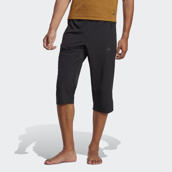 Мужские брюки Yoga Training 3/4 Pants ( Черные )