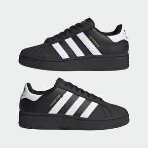 Adidas superstar sales women Black