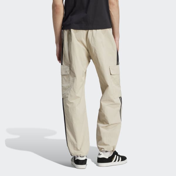 Купить брюки Мужские брюки adidas Adicolor Classics 3-Stripes Cargo Pants(Бежевые) IM2108 в Москве