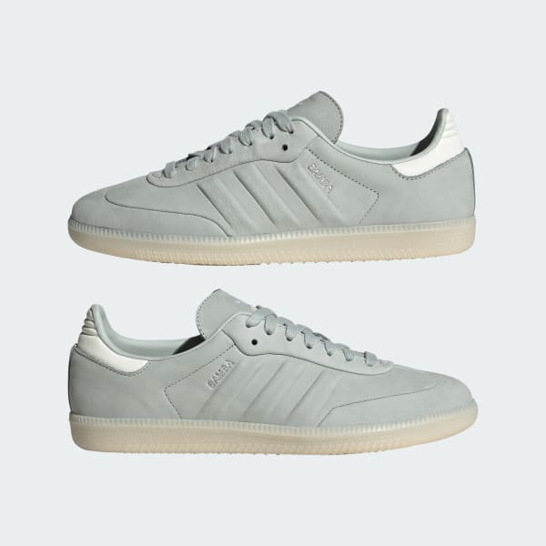 Adidas samba sales grey suede