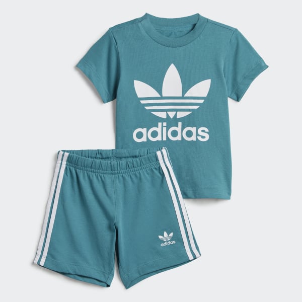 Adidas cheap blue set