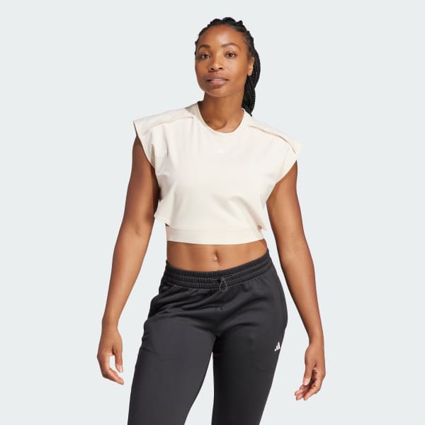 Adidas crop shop tee