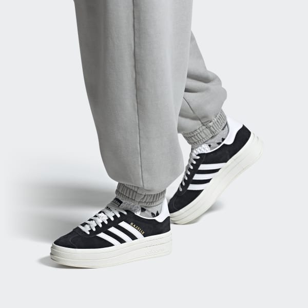 Adidas gazelle womens store black and white