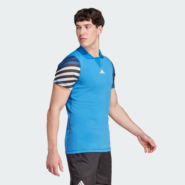 Adidas barricade polo on sale shirt