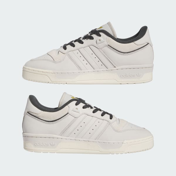 Adidas rivalry store low white black