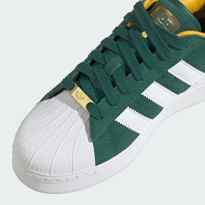 Green superstar outlet shoes