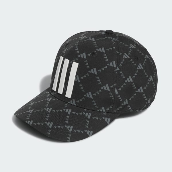 Adidas black shop cap 3 stripes