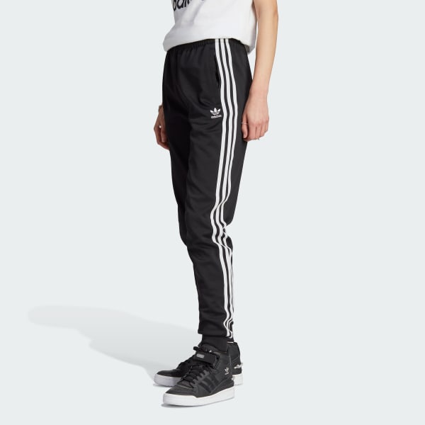 Купить брюки Женские брюки adidas Adicolor Classics Cuffed Track Pants(Черные) IK6555 в Москве