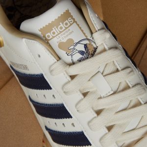 Adidas superstar best sale shoes blue stripes