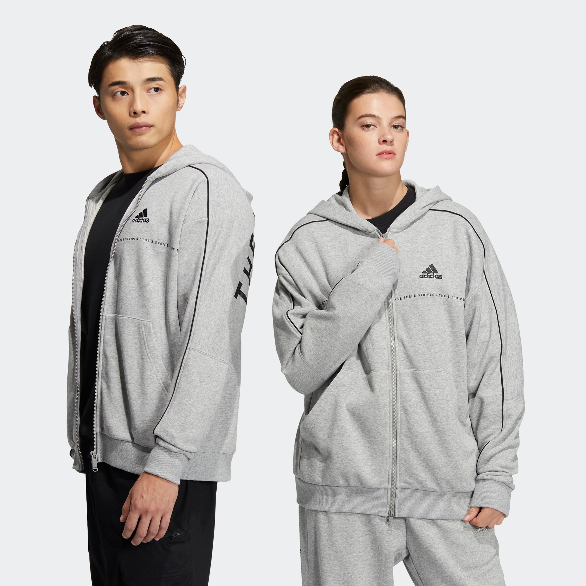 

Худи adidas WORDING FRENCH TERRY HOODIE, Многоцветный