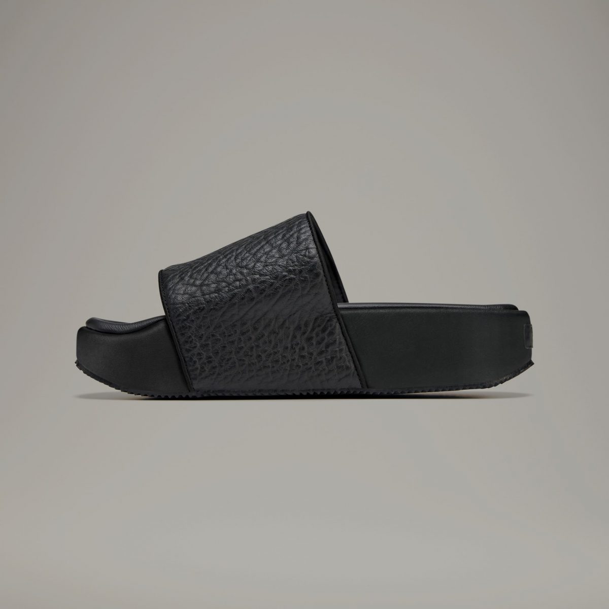 Gray adidas slides sale